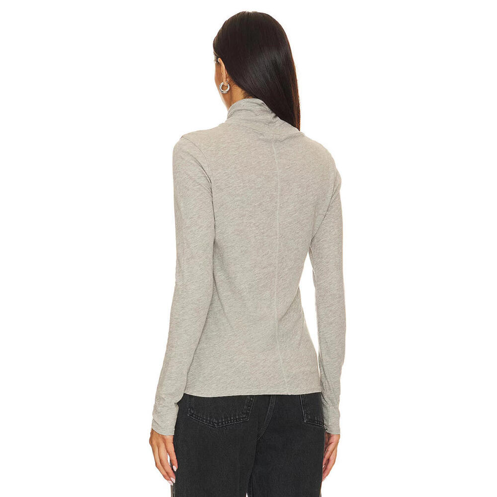 Roosevelt Turtleneck in gray LA Made SMALL NWT - Picture 2 of 6